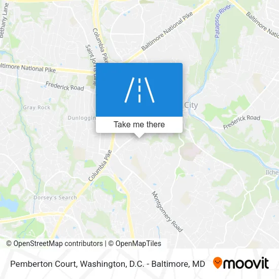 Pemberton Court map