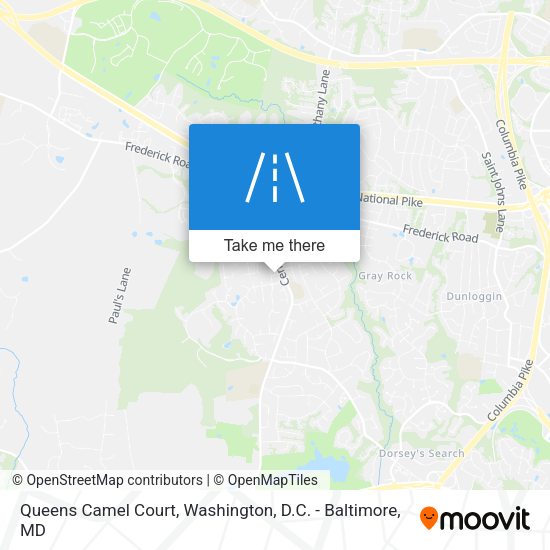 Mapa de Queens Camel Court