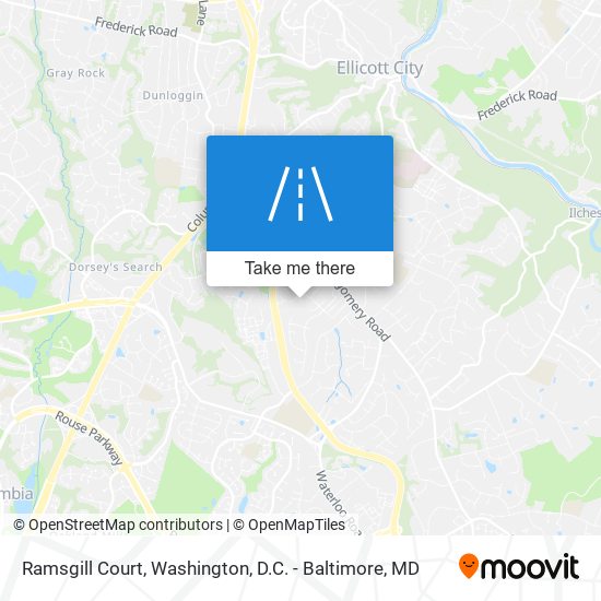 Ramsgill Court map