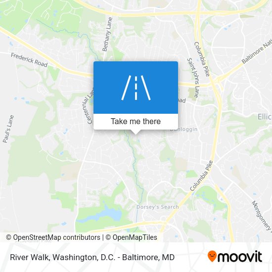 River Walk map