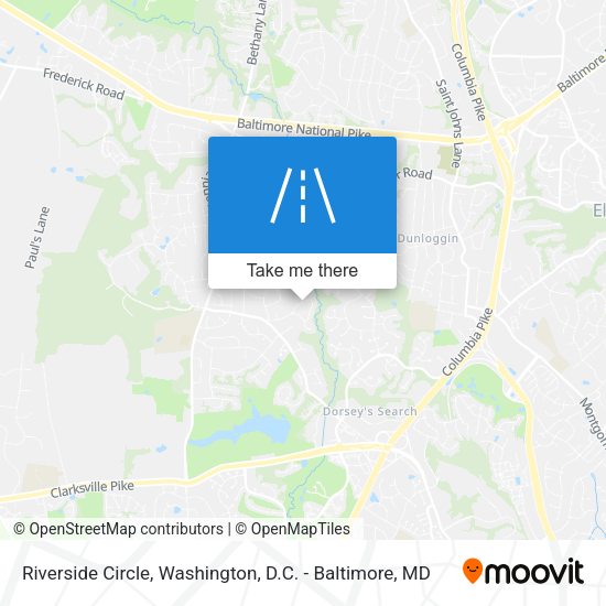Riverside Circle map