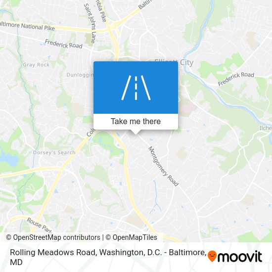 Rolling Meadows Road map