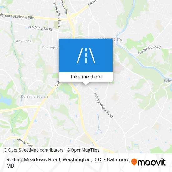 Mapa de Rolling Meadows Road