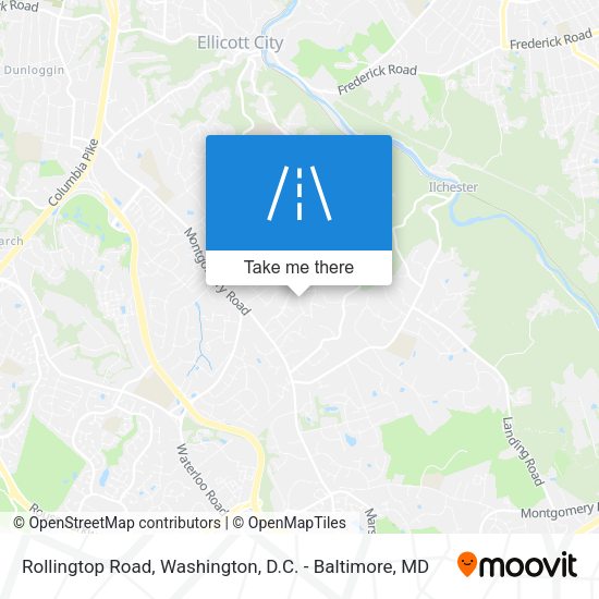 Mapa de Rollingtop Road