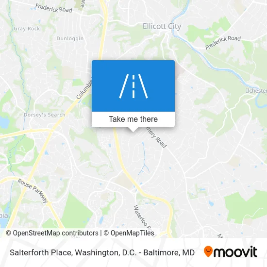 Salterforth Place map