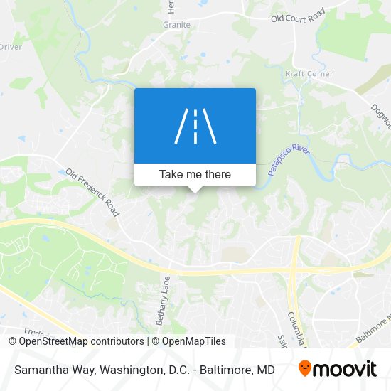 Mapa de Samantha Way