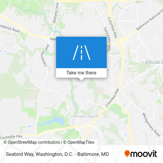 Mapa de Seabird Way