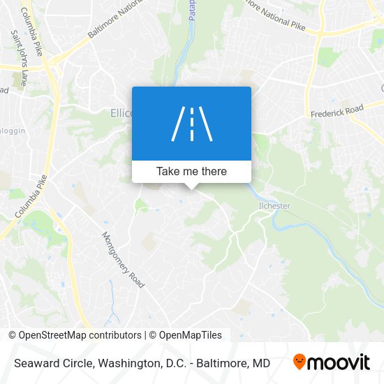 Seaward Circle map