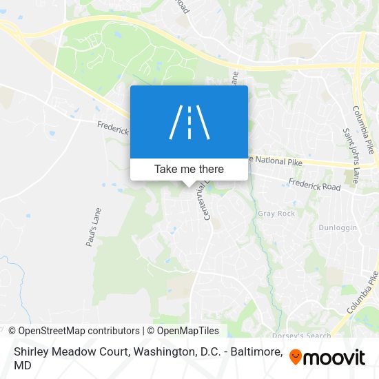 Mapa de Shirley Meadow Court