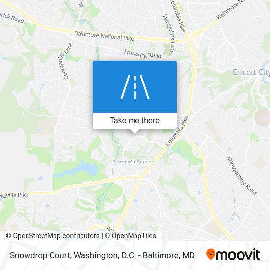 Snowdrop Court map