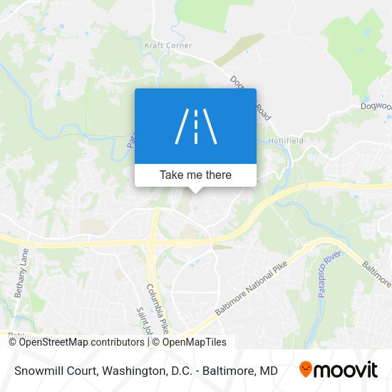 Snowmill Court map