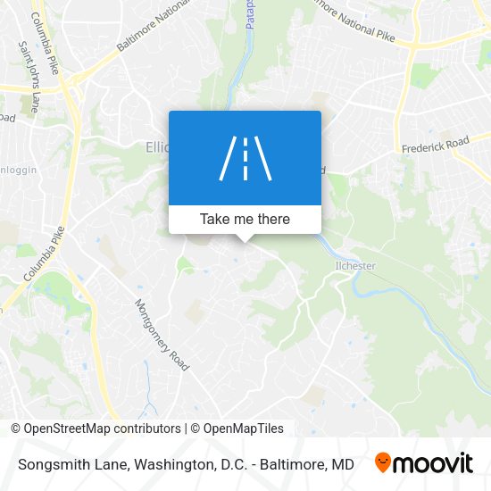 Songsmith Lane map