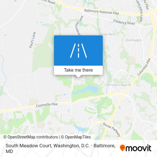 South Meadow Court map