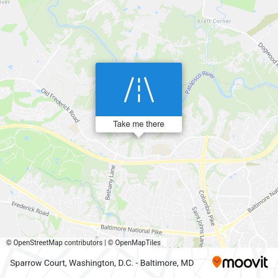 Sparrow Court map