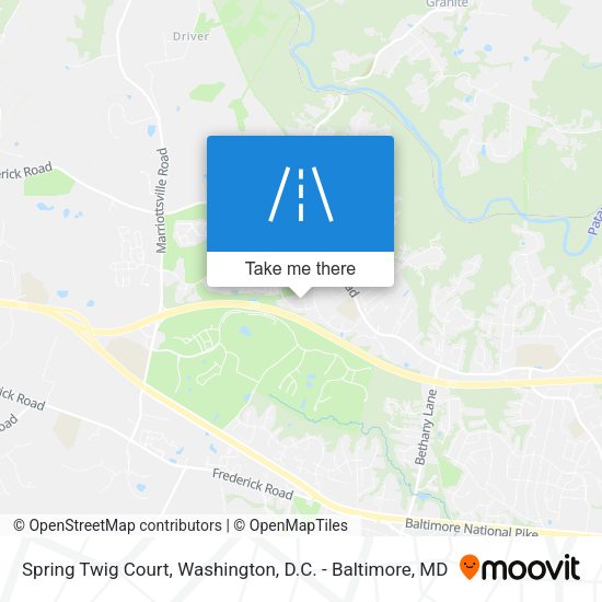 Spring Twig Court map