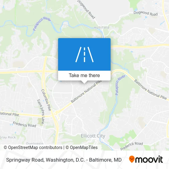 Springway Road map
