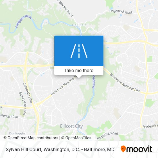 Sylvan Hill Court map