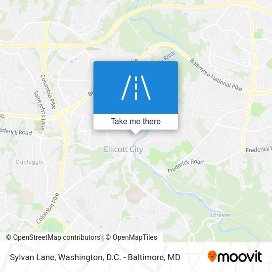 Mapa de Sylvan Lane