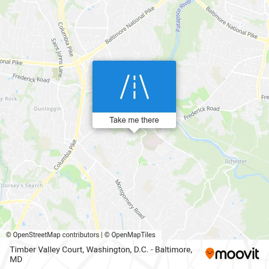 Timber Valley Court map