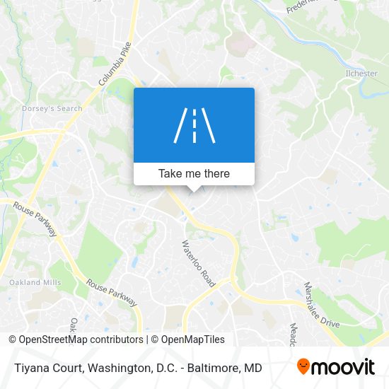 Tiyana Court map
