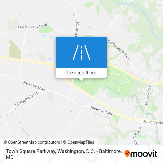 Mapa de Town Square Parkway