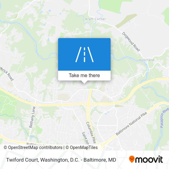 Twiford Court map