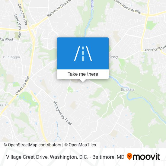 Mapa de Village Crest Drive