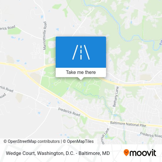 Wedge Court map
