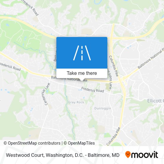 Mapa de Westwood Court