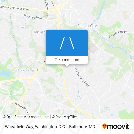 Mapa de Wheatfield Way