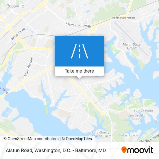 Mapa de Alstun Road