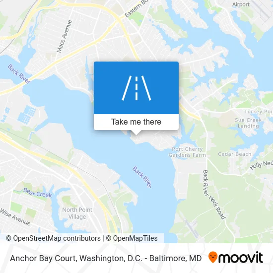 Anchor Bay Court map