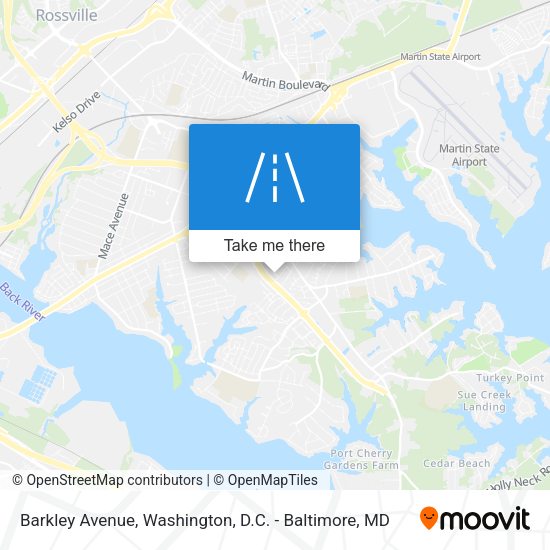 Barkley Avenue map