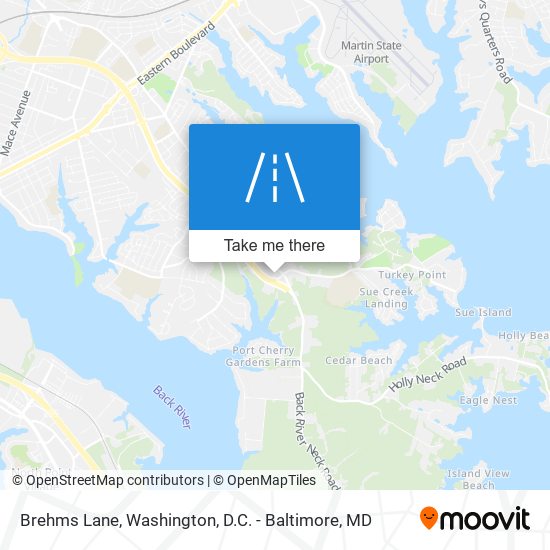 Brehms Lane map