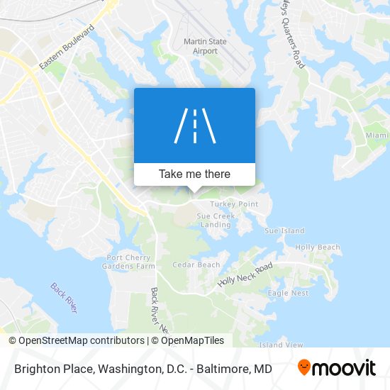 Brighton Place map