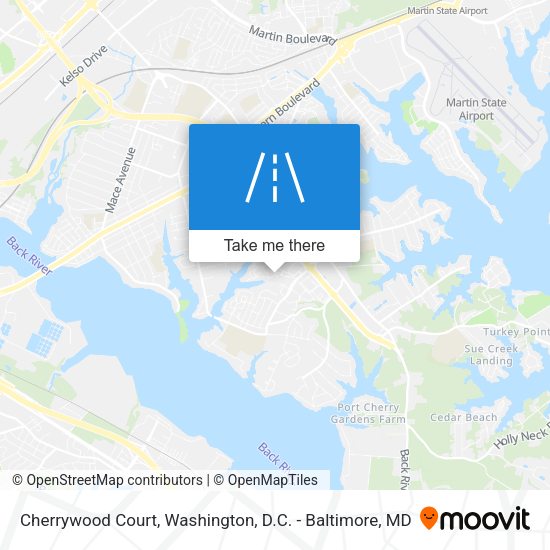 Cherrywood Court map
