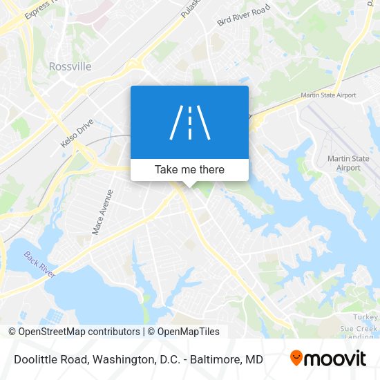 Mapa de Doolittle Road