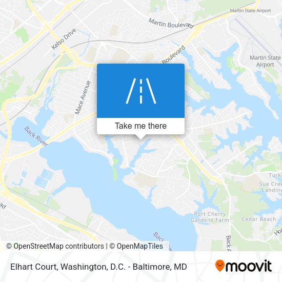Elhart Court map
