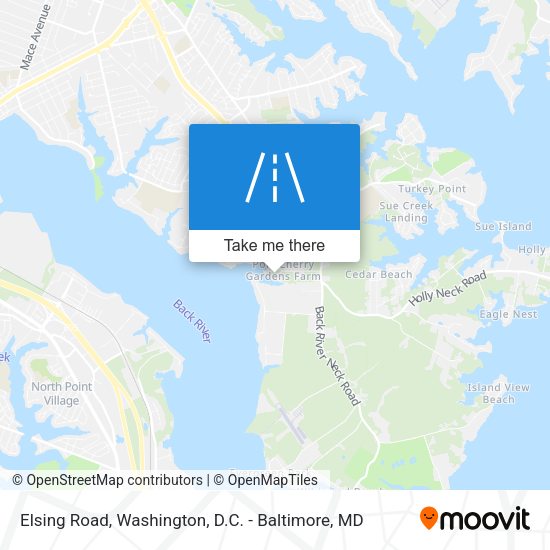 Elsing Road map