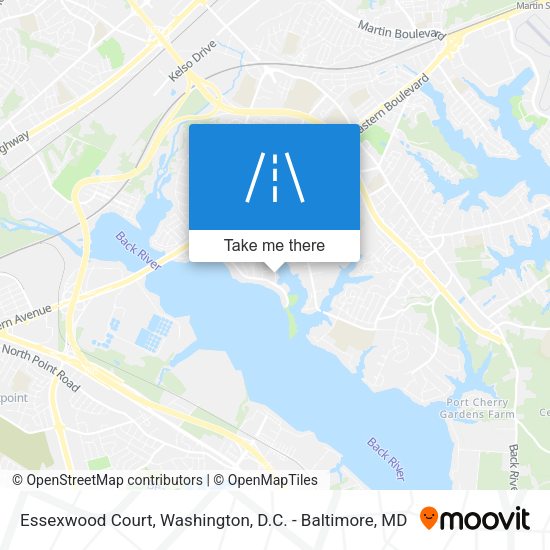 Essexwood Court map