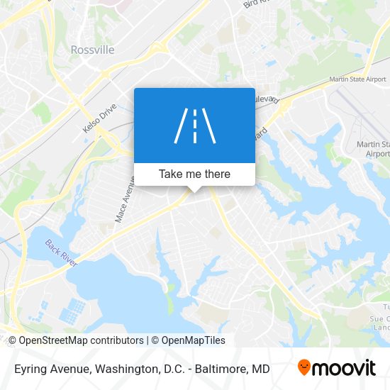Eyring Avenue map