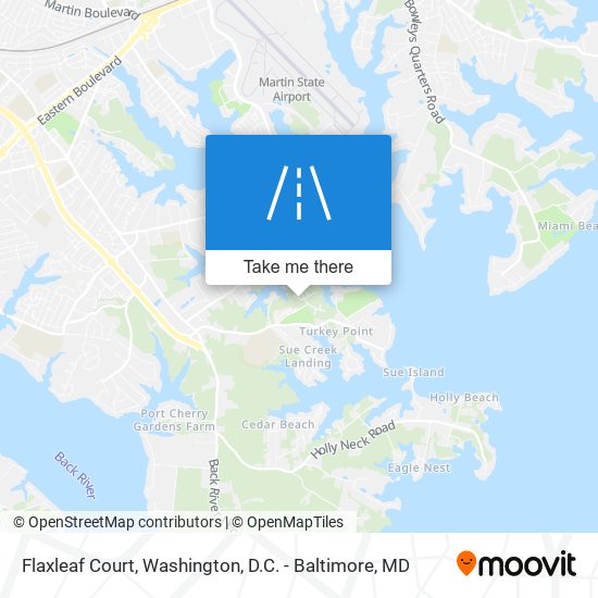 Flaxleaf Court map