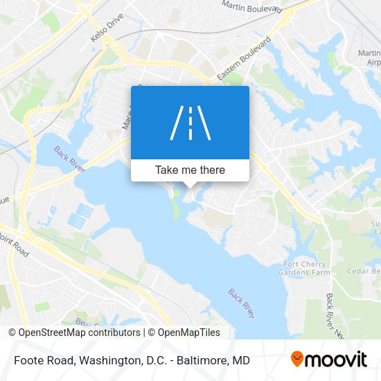 Foote Road map