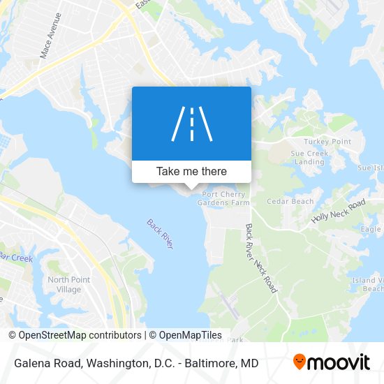 Mapa de Galena Road