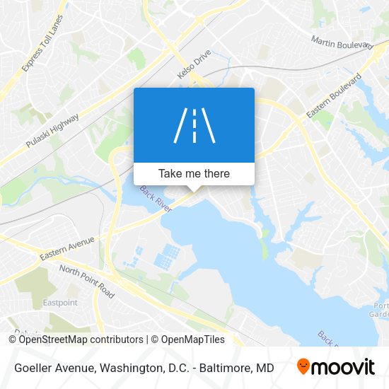 Goeller Avenue map