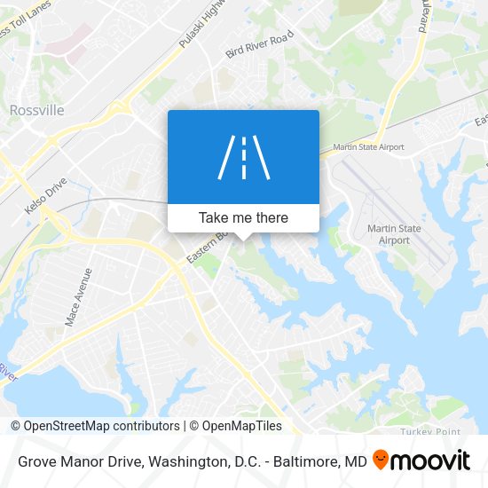 Grove Manor Drive map