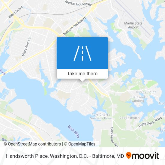 Mapa de Handsworth Place