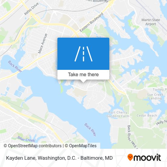 Kayden Lane map