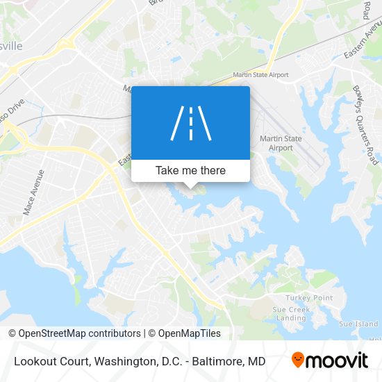 Lookout Court map