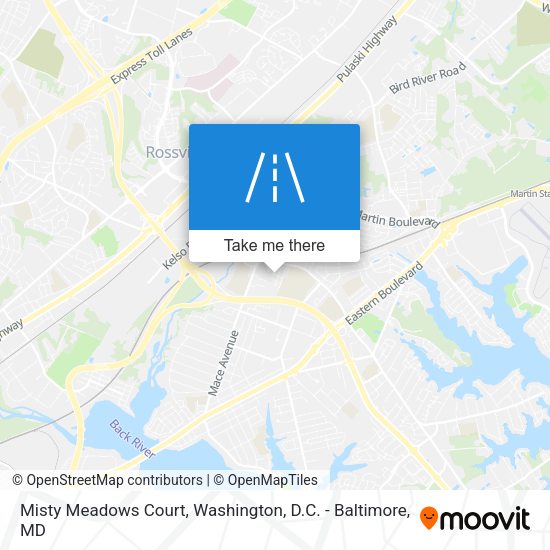 Misty Meadows Court map